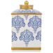 Jarron de ceramica Jarron de ceramica Azul