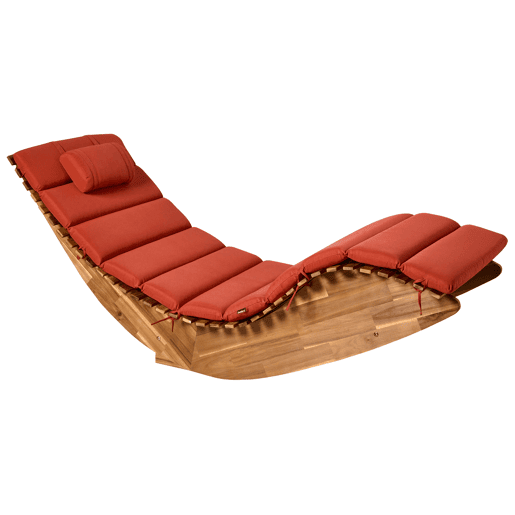 Beliani Cadeira loungerelax BRESCIA PREMIUM
