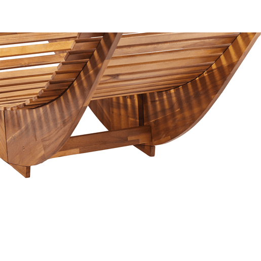 Beliani Cadeira loungerelax BRESCIA PREMIUM