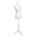 Maniquí de madera y espuma forrado de tela Maniquí de madera y espuma forrado de tela Rosa