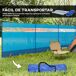 Cortavientos para Camping Poliéster Outsunny Cortavientos para Camping Poliéster Outsunny Azul