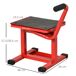 Plataforma Elevadora Metal, Goma de Caucho DURHAND Plataforma Elevadora Metal, Goma de Caucho DURHAND Rojo