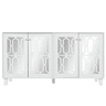 Aparador de mdf com 4 portas,branco