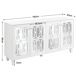 Aparador de mdf con 4 puertas 160 Aparador de mdf con 4 puertas 160 Blanco