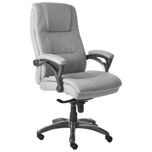 Cadeira executiva MAGNUS Linho Cinzento