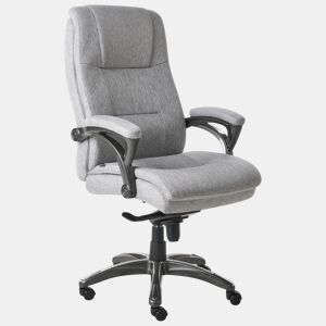 Cadeira executiva MAGNUS Linho Cinzento