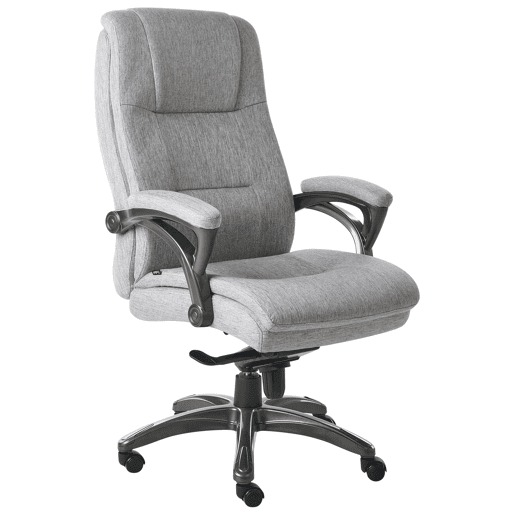 Cadeira executiva MAGNUS Linho Cinzento