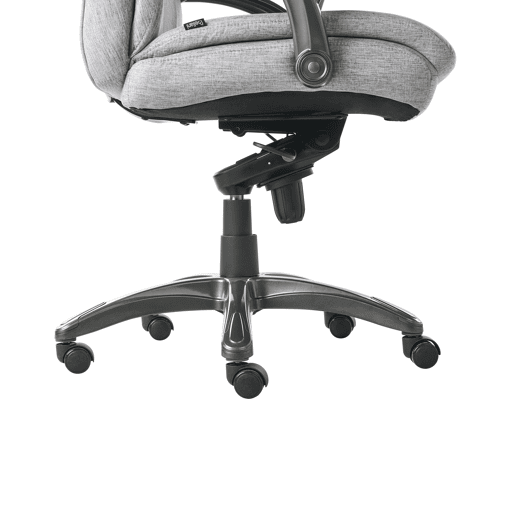 Cadeira executiva MAGNUS Linho Cinzento