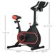Bicicleta Estática PE, Acero SPORTNOW, deportes y ocio - fitness Bicicleta Estática PE, Acero SPORTNOW, deportes y ocio - fitness Rojo