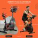 Bicicleta Estática PE, Acero SPORTNOW, deportes y ocio - fitness Bicicleta Estática PE, Acero SPORTNOW, deportes y ocio - fitness Rojo