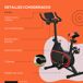 Bicicleta Estática PE, Acero SPORTNOW, deportes y ocio - fitness Bicicleta Estática PE, Acero SPORTNOW, deportes y ocio - fitness Rojo