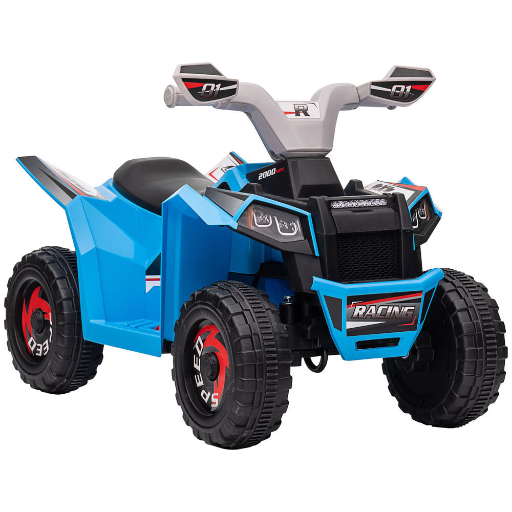 Quad Eléctrico PP, Metal HOMCOM