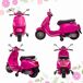 Moto Eléctrica Infantil PP, Metal AIYAPLAY Moto Eléctrica Infantil PP, Metal AIYAPLAY Rosa