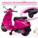 Moto Eléctrica Infantil PP, Metal AIYAPLAY Moto Eléctrica Infantil PP, Metal AIYAPLAY Rosa