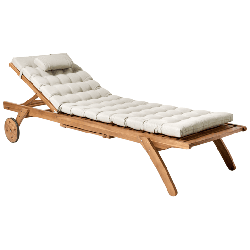 Beliani Cadeira loungerelax CESANA PREMIUM