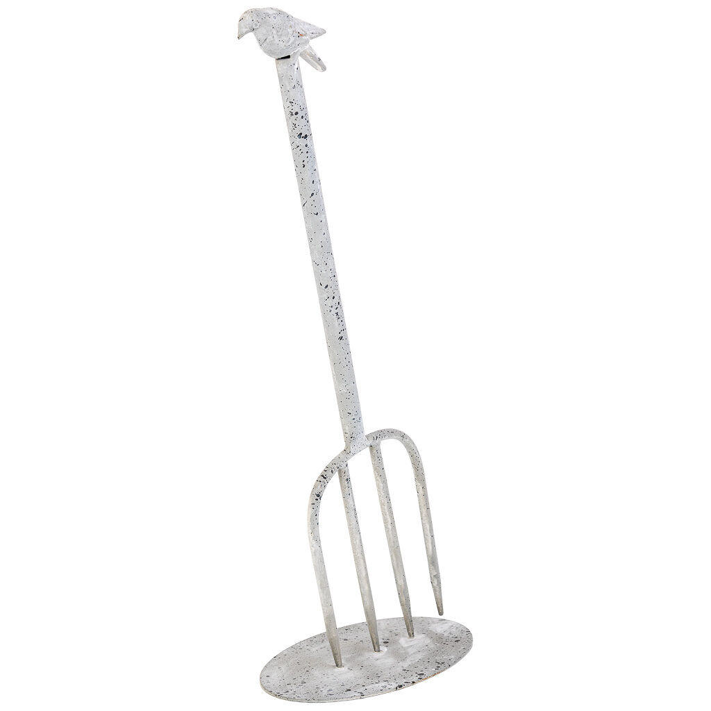 Horca de metal para jardín