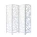 Biombo separador de ambientes diseño árbol 4 paneles Biombo separador de ambientes diseño árbol 4 paneles Blanco