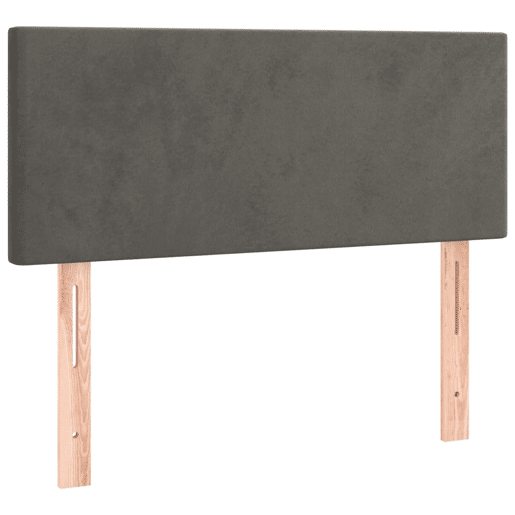 vidaXL Cabeceira de cama veludo 80x5x7888 cm cinzento-escuro vidaXL Cabeceira de cama veludo 80x5x7888 cm cinzento-escuro