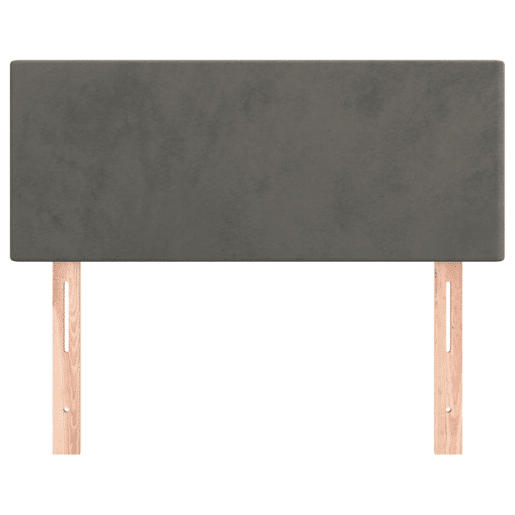 vidaXL Cabeceira de cama veludo 80x5x7888 cm cinzento-escuro vidaXL Cabeceira de cama veludo 80x5x7888 cm cinzento-escuro