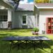 Cama Plegable Camping Metal, Poliéster Outsunny Cama Plegable Camping Metal, Poliéster Outsunny Gris