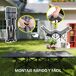 Cama Plegable Camping Metal, Poliéster Outsunny Cama Plegable Camping Metal, Poliéster Outsunny Gris