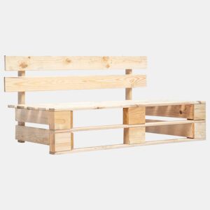 Banco de jardim, móveis de pátio externo, terraço, palete de madeira para jardim de 110 cm 02_0011834