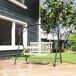 Estructura de Columpio Metal Outsunny Estructura de Columpio Metal Outsunny Marrón