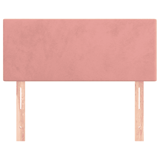vidaXL Cabeceira de cama veludo 100x5x7888 cm rosa vidaXL Cabeceira de cama veludo 100x5x7888 cm rosa