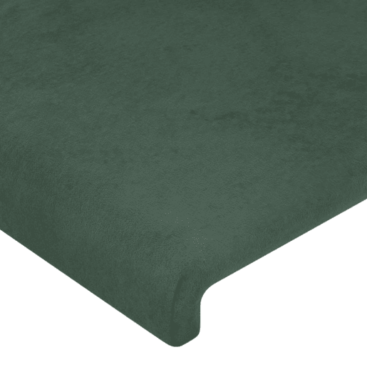 vidaXL Cabeceira de cama veludo 90x5x7888 cm verde-escuro vidaXL Cabeceira de cama veludo 90x5x7888 cm verde-escuro