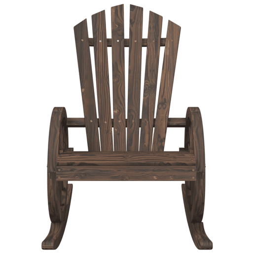 vidaXL Cadeiras de baloiço Adirondack 2 pcs madeira de abeto maciça vidaXL Cadeiras de baloiço Adirondack 2 pcs madeira de abeto maciça