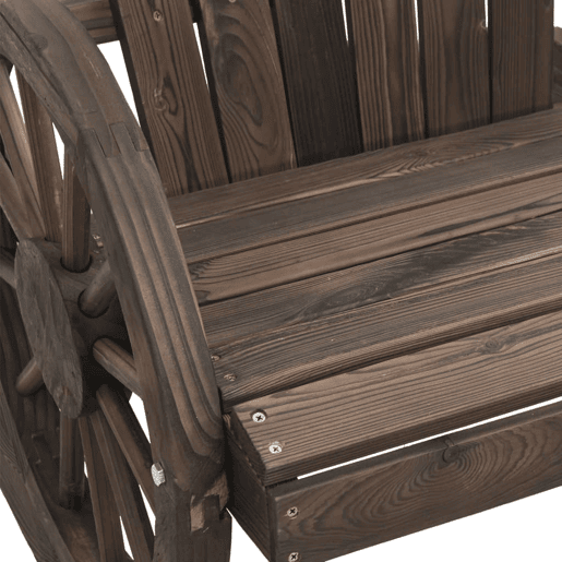 vidaXL Cadeiras de baloiço Adirondack 2 pcs madeira de abeto maciça vidaXL Cadeiras de baloiço Adirondack 2 pcs madeira de abeto maciça