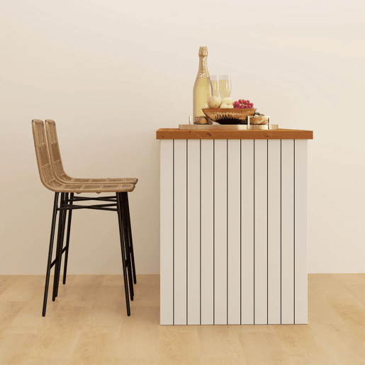HOMCOM Conjunto de 2 Bancos Altos de Cozinha Bancos de Bar com Encosto e Assento em Vime Sintético Carga 120 kg Bancos de Bar Modernos para Cozinha Sala de Jantar 43x56x101 cm Marrom Claro