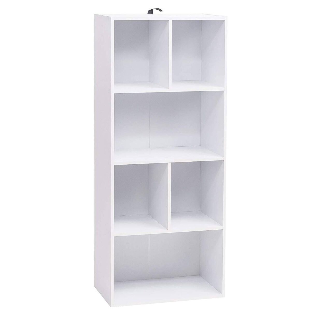 Librería con estantes