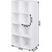 Librería con estantes Librería con estantes Blanco