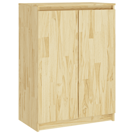 vidaXL Aparador pinho maciço 60x36x84 cm