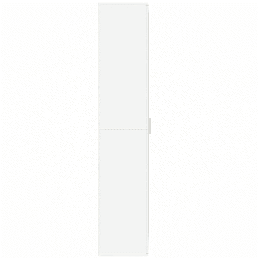 vidaXL Armário alto 80x35x180 cm derivados de madeira branco
