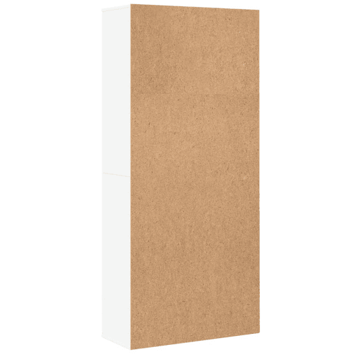 vidaXL Armário alto 80x35x180 cm derivados de madeira branco