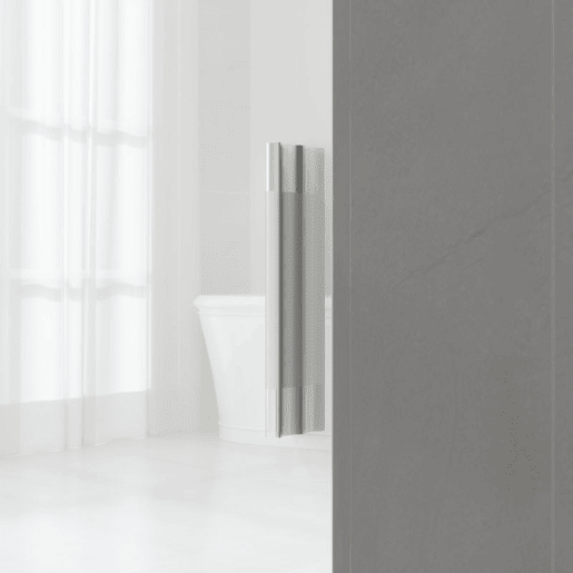 HOMCOM Coluna Casa de Banho de Parede Armário Alto Casa de Banho com Prateleiras Ajustáveis e 2 Portas Móvel Casa de Banho 40x30x160 cm Branco