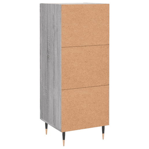 vidaXL Aparador 34,5x34x90 cm derivados de madeira sonoma cinzento vidaXL Aparador 34,5x34x90 cm derivados de madeira sonoma cinzento