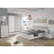 Conjunto Dormitorio Completo Principal (Cabecero + Mesas) Conjunto Dormitorio Completo Principal (Cabecero + Mesas) Blanco/ Gris