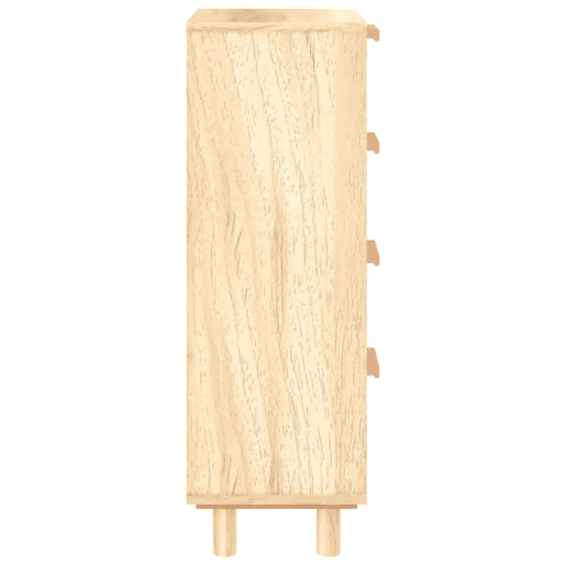 vidaXL Aparador 40x30x90 cm pinho maciçovime natural castanho
