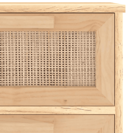 vidaXL Aparador 40x30x90 cm pinho maciçovime natural castanho
