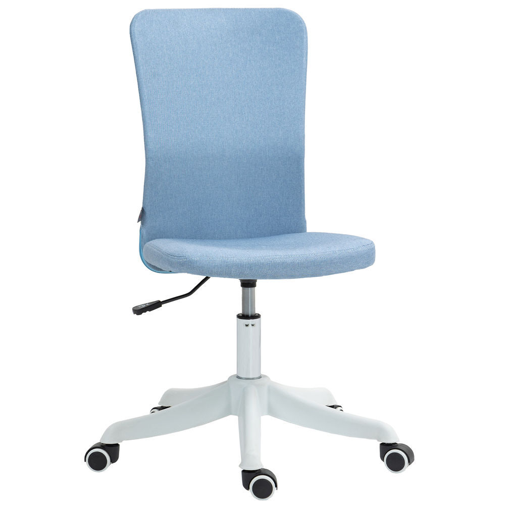 Silla de Oficina Lino Sintético HOMCOM