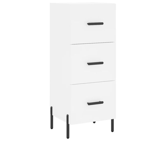 Vidaxl aparador madera de ingeniería blanco 34,5x34x90 cm
