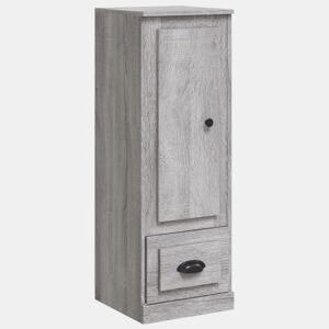 vidaXL Aparador alto 36x35,5x103,5 cm derivados madeira cinza sonoma