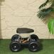 Carrito de Jardín PP, Metal Outsunny Carrito de Jardín PP, Metal Outsunny Negro