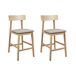 Beliani Silla de bar ISANTI Beliani Silla de bar ISANTI Gris Oscuro