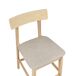 Beliani Silla de bar ISANTI Beliani Silla de bar ISANTI Gris Oscuro