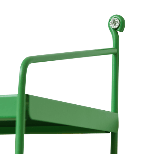 Prateleira de parede modular Strängnäs Verde-maçã en.casa