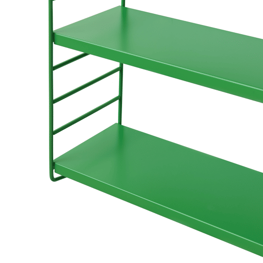 Prateleira de parede modular Strängnäs Verde-maçã en.casa
